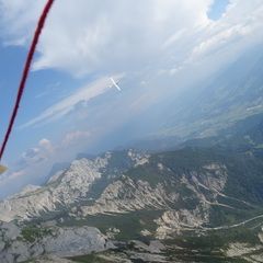 Flugwegposition um 12:27:21: Aufgenommen in der Nähe von Gemeinde Ramsau am Dachstein, 8972, Österreich in 2162 Meter
